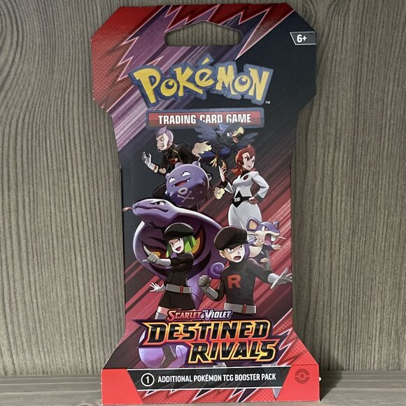 Pokemon Destined Rivals SV DRI Sleeved Booster Pack New Factory Sealed On Hand! - Picture 1 of 1